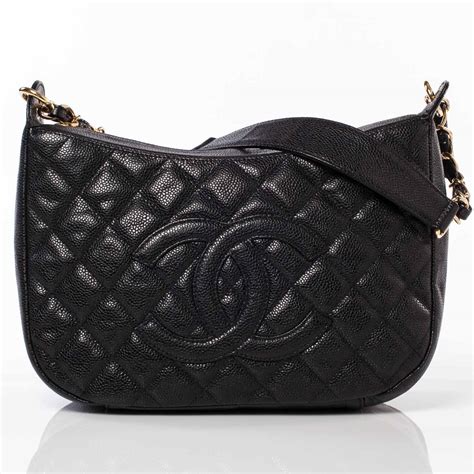 couro caviar chanel|Hobo Bags .